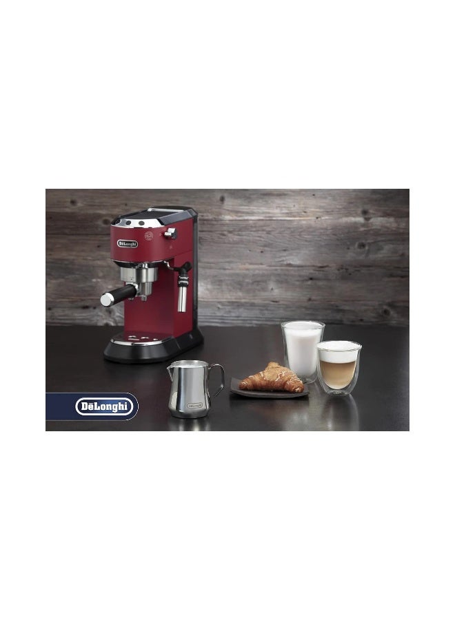 De'Longhi DLSC060 Milk Frothing Jug, 12 oz, Stainless Steel - Image 4