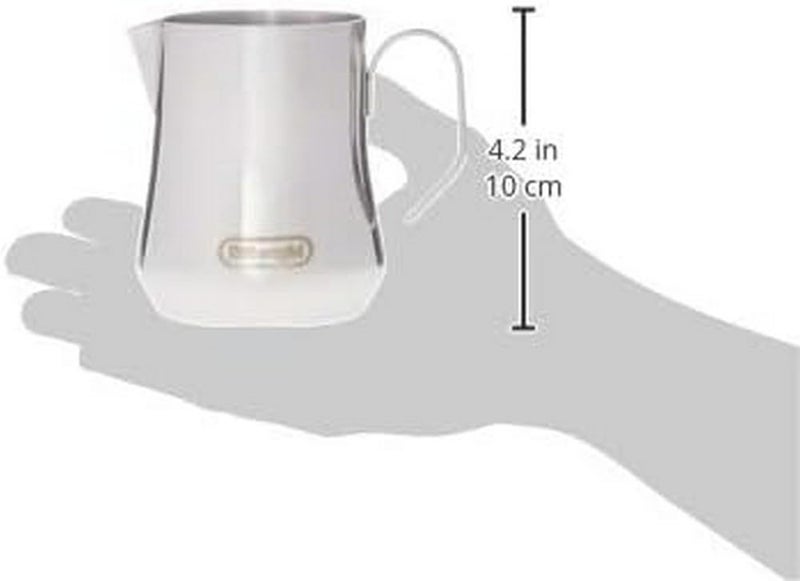 De'Longhi DLSC060 Milk Frothing Jug, 12 oz, Stainless Steel - Image 3