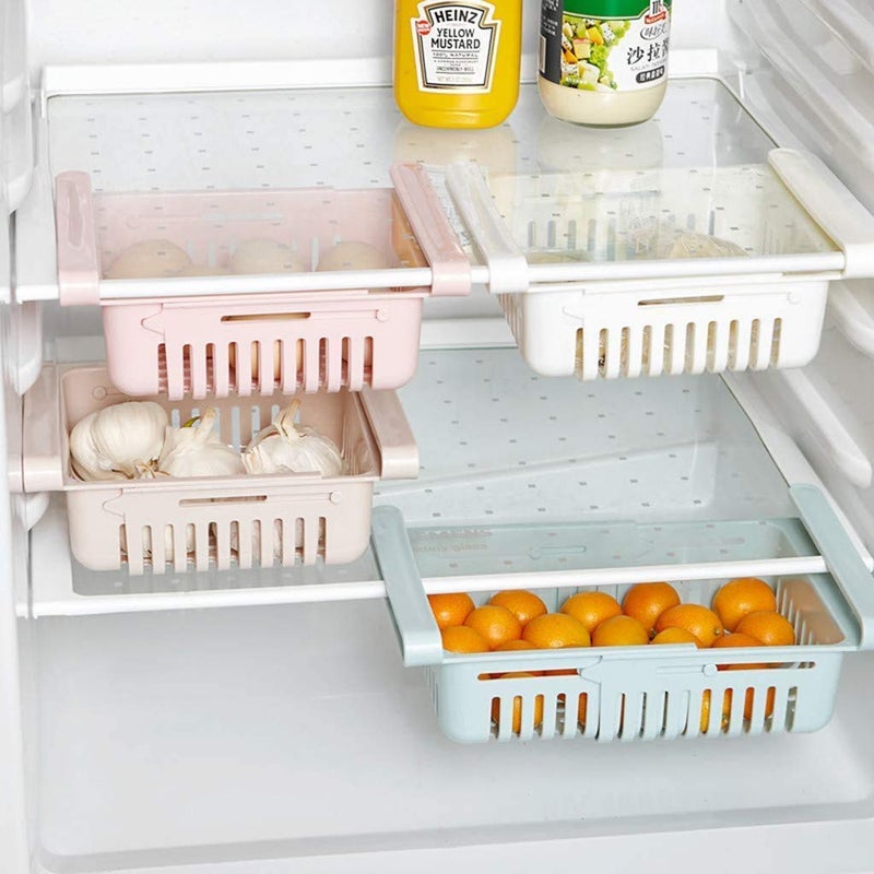 Mechdel Adjustable Fridge Storage Basket 5 - Image 1