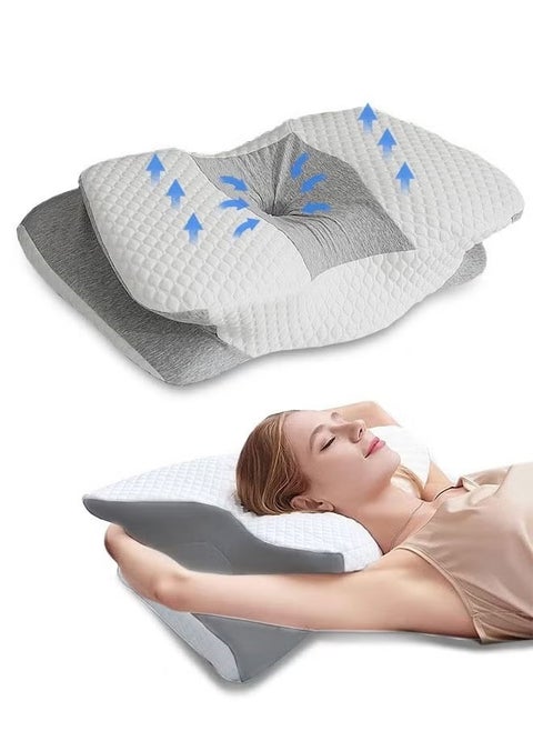 Memory Foam Pillow Sleeping Pillow Cervical Pillow for Neck Pain Relief