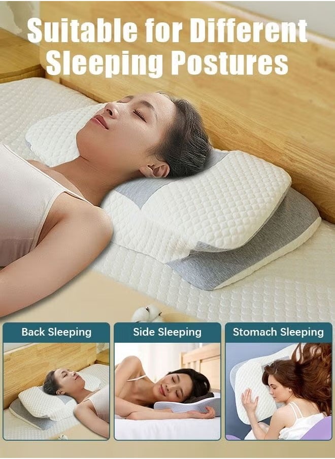 Memory Foam Pillow Sleeping Pillow Cervical Pillow for Neck Pain Relief
