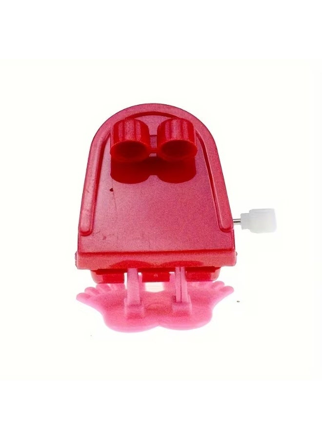 Goolsky 3Pcs Red Clockwork Winding Jumping Teeth Toys with Eyes, Winding Jumping Teeth with Eyes, Holiday Gifts, Cute Children'S Toys, Small Dental Gifts, Small Dentist Oral Gifts, Love Teeth Day Toys Gifts 6 - Image 5