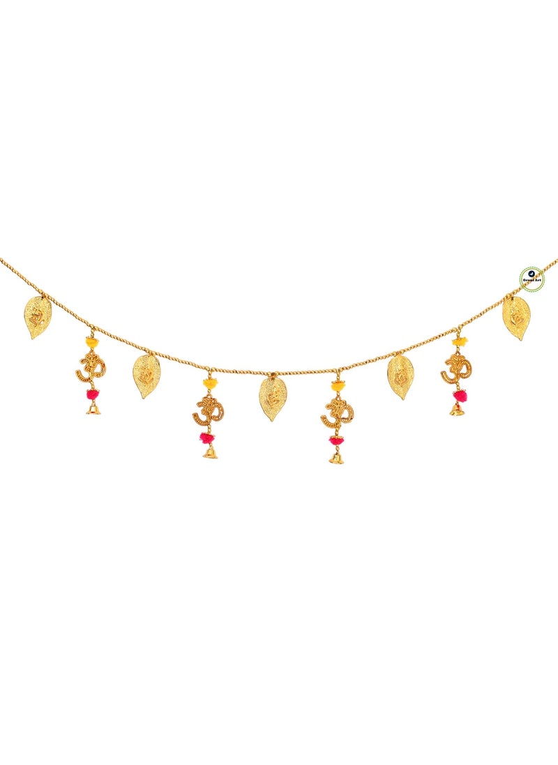 Great Art - Great Art Traditional ation Latest Hanging Toran Main Door Garlands Handmade Bandhanwar Door Entrance Hanging HomeTraditional Wall Decoration Diwali Decoration Diwali Gift(40 Inch X 8 Inch) - Image 1