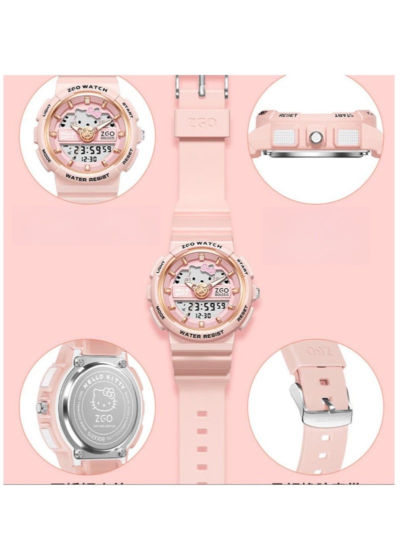 ZGO Children's Watch Gift Waterproof And Anti Fall Student Watch Sports Luminous Electronic Watch - Image 3