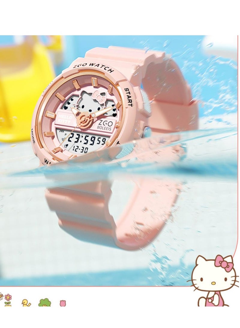 ZGO Children's Watch Gift Waterproof And Anti Fall Student Watch Sports Luminous Electronic Watch - Image 2