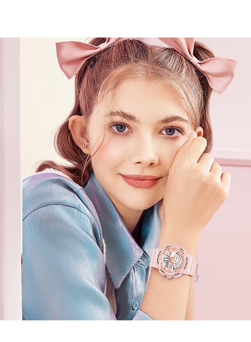 ZGO Children's Watch Gift Waterproof And Anti Fall Student Watch Sports Luminous Electronic Watch - Image 5