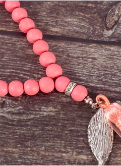 The Black Pearl Accessories Blush Pink Alabaster Stone Prayer Bead of 33 Beads  - Image 3