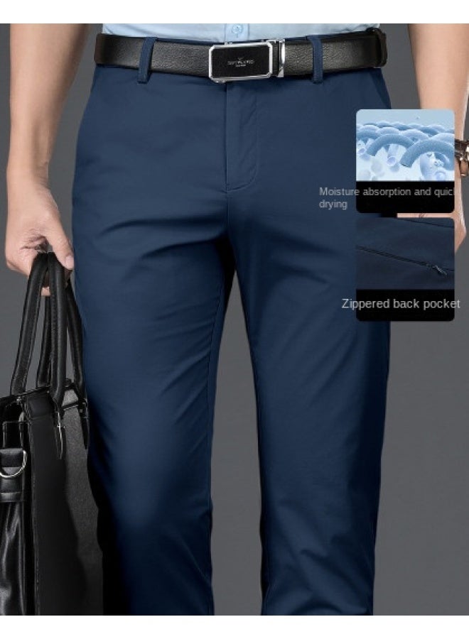 سيبتولفز 【casual Fashion】بنطال رجالي كاجوال طراز صيفي تجاري مقاوم للتجاعيد سهل العناية بنطال رجالي طويل فاخر - Image 1