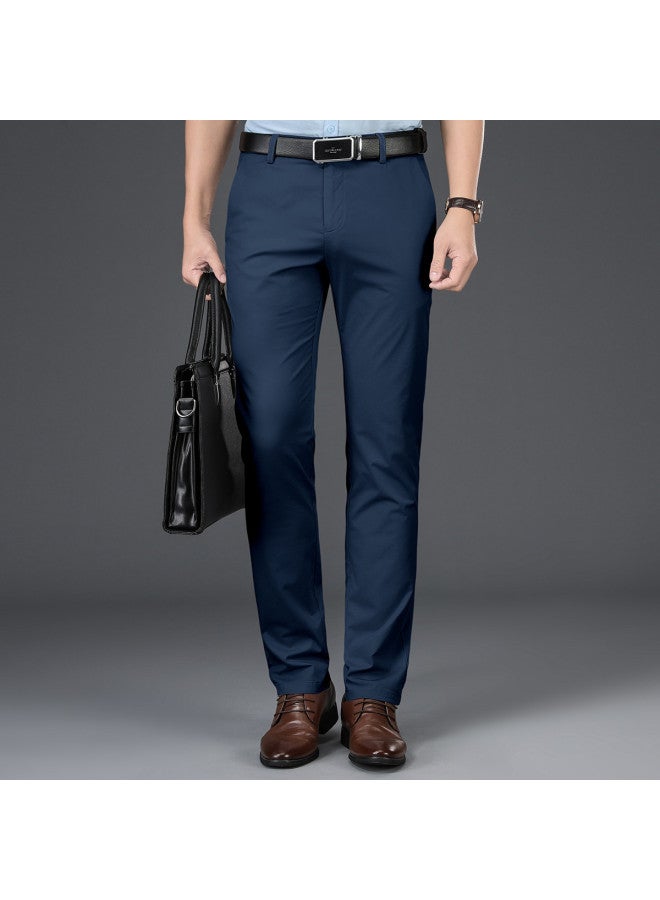 سيبتولفز 【casual Fashion】بنطال رجالي كاجوال طراز صيفي تجاري مقاوم للتجاعيد سهل العناية بنطال رجالي طويل فاخر - Image 3