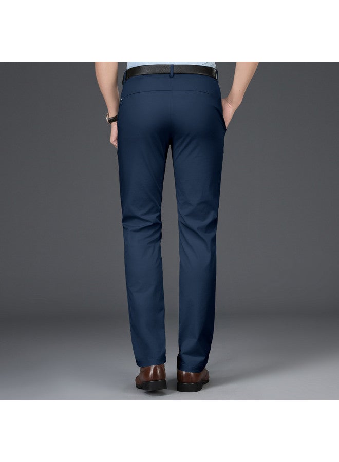 سيبتولفز 【casual Fashion】بنطال رجالي كاجوال طراز صيفي تجاري مقاوم للتجاعيد سهل العناية بنطال رجالي طويل فاخر - Image 4