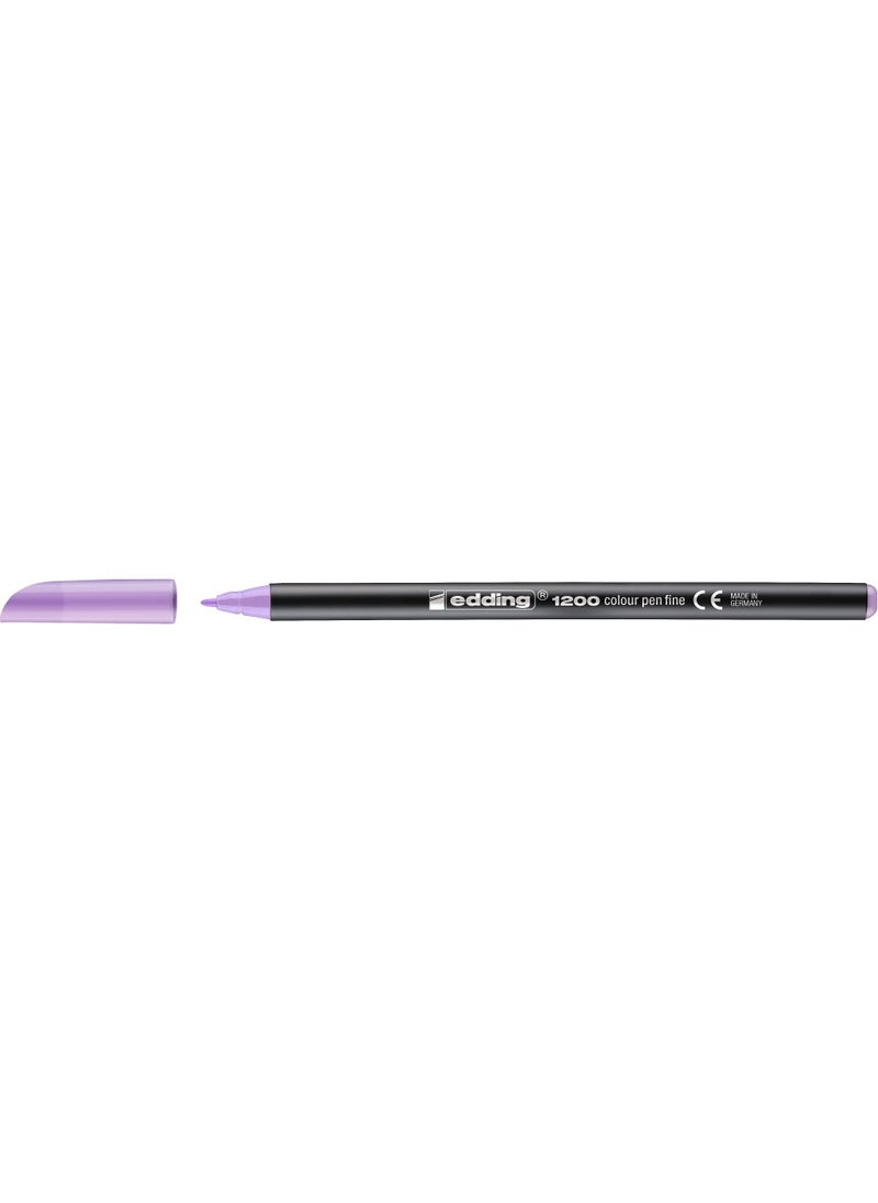 Edding 1200 Graphic Pen Dark Lavender 