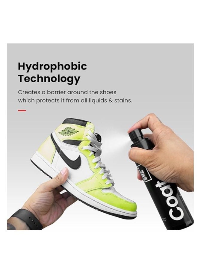 SHOEGR SHOEGR Coat Water & Stain Repellent 200 ml | Invisible Waterproof Shield for Sneakers, Suede, Nubuck, Leather, Trainers, Canvas & Bags | Nano Protection from rain and dust  - Image 4