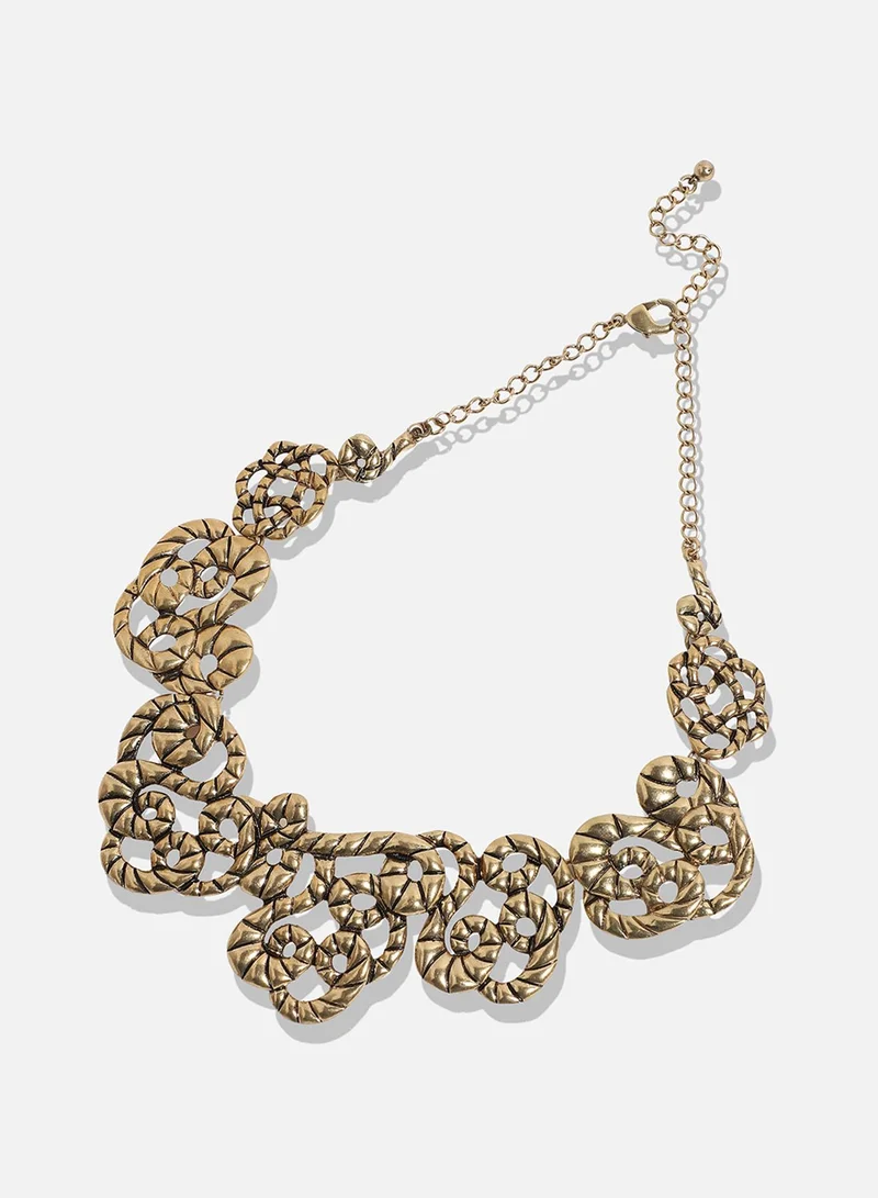 SOHI Designer Statement Stone Artificial Necklace Jewellery