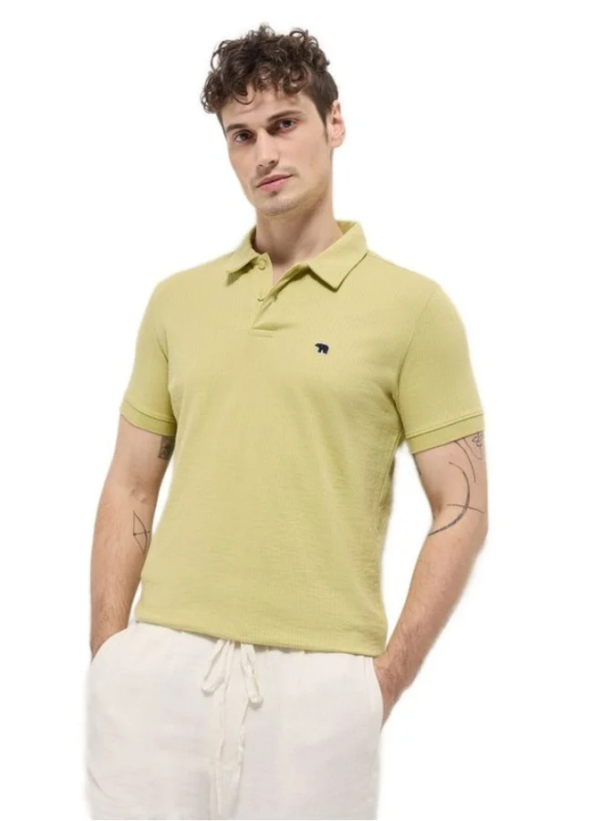 THE BEAR HOUSE Men's Polo Shirt for Casual & Semi-Formal Wear | Classic Collar Neck T-Shirt | Comfortable, Stylish & Versatile for Office, Travel, Outings & Everyday Use