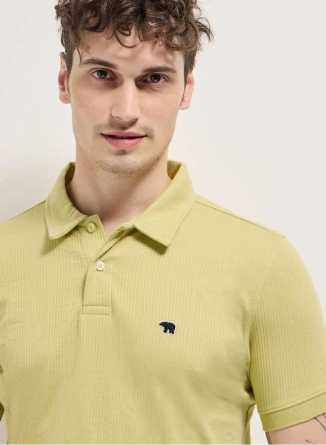 THE BEAR HOUSE Men's Polo Shirt for Casual & Semi-Formal Wear | Classic Collar Neck T-Shirt | Comfortable, Stylish & Versatile for Office, Travel, Outings & Everyday Use