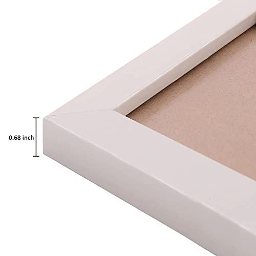 Stuthi Arts Glass Wall Photo Frame (11 Photo(s) wood) (White) - Image 4
