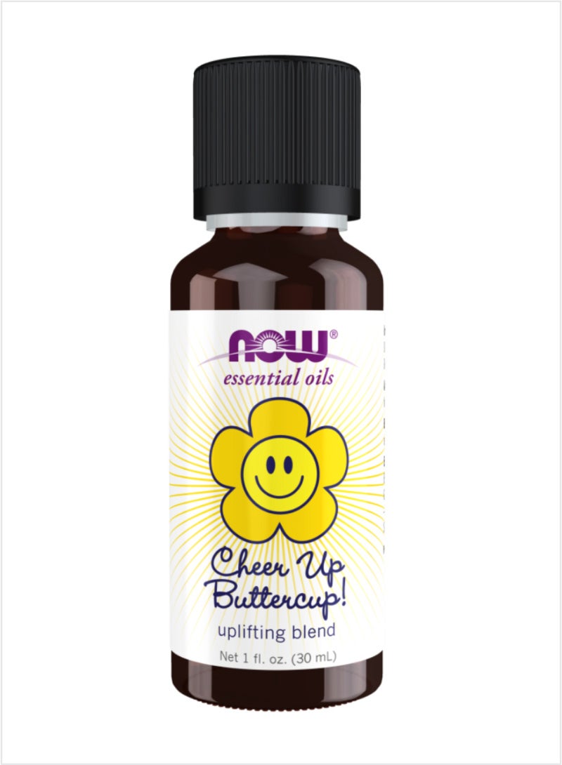NOW Cheer Up ButterCup Essential Oil - 100% Pure Mood Booster, 30ml