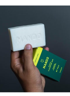 Mando Mando Acidified Cleansing Bar - 24-Hour Odor Control - Removes Odor Better than Soap - Moisturizing Formula - SLS Free, Paraben Free - Safe For Sensitive Skin - Mt Fuji  - Image 3