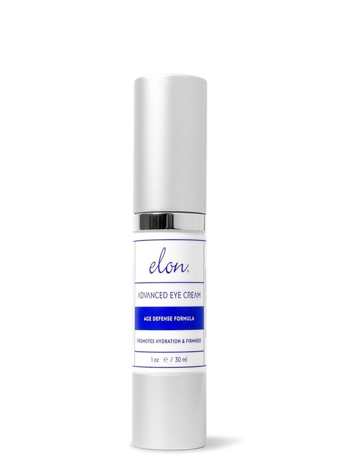 Elon Advanced Eye Cream for Hydrated & Firm Skin - Under Eye Cream w/ CoQ10, Peptides, Hyaluronic Acid Serum & MSM - Anti Aging Cream for Fine Lines & Wrinkles (1oz/30ml) - Image 1