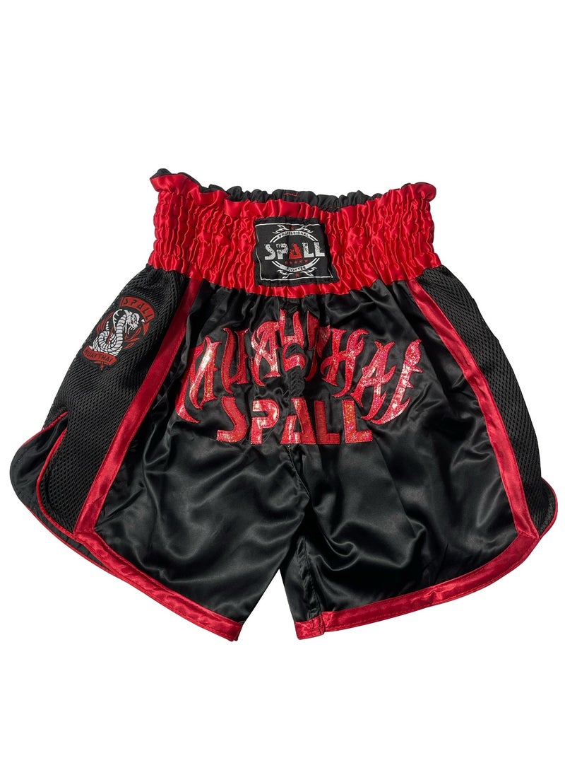 Spall Boxing Shorts For Men Muay Thai Shorts For Kickboxing Wretling Grappling Fight And Cross Training Martial Arts Training Gym Clothing  - Image 1