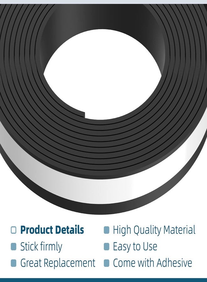 RO6G 194419-4 118" Splinter Guard Replacement Strip for Makita Track Saw for Makita Track Saw Guard Rail 118 inches Accessories, Black Upgrade Stickiness - Image 2