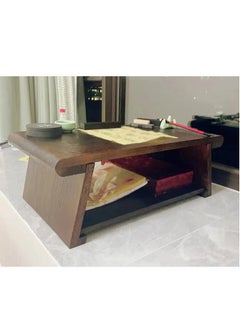 fashionhome Modern Design Foldable Japanese Style Foldable Low Coffee Table 50 x 30 x 20 cm (Fully Assembled)  - Image 3