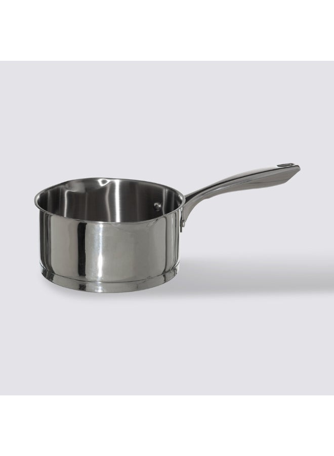 Five Simply Smart Resilience Stainless Steel Saucepan Silver 18 cm 179701 - Image 1