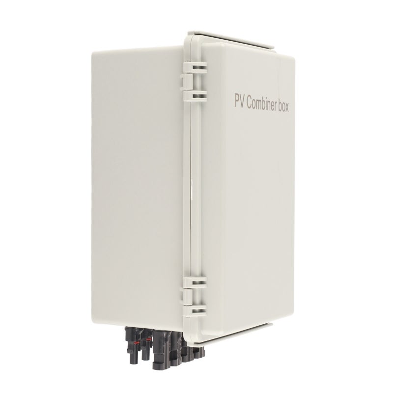 PV Combiner Box: 4 String DC 500V, IP65 Waterproof Flame Retardant Material - 63A Circuit Breaker With Multi Protection, Solar Combiner Box for Outdoor RV Off Grid Solar Panel Array - Image 5