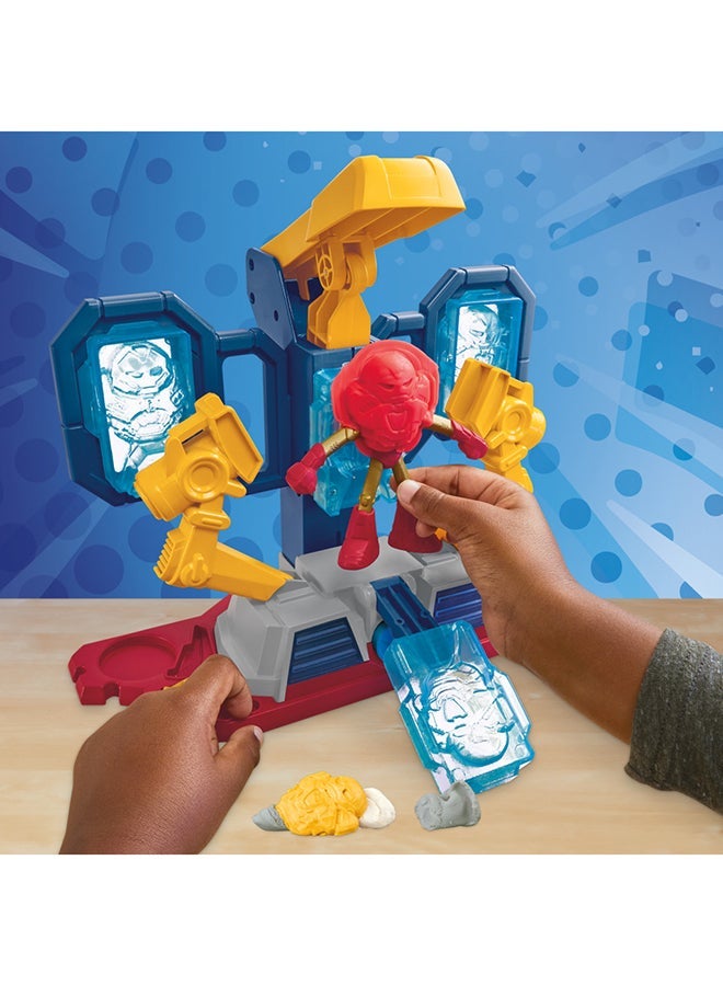 Play-Doh مجموعة مختبر صنع درع آيرون مان من مارفل مع أضواء وأصوات، شخصية قابلة للتخصيص، ألعاب خيالية للأولاد والبنات من 4 سنوات وما فوق - Image 2