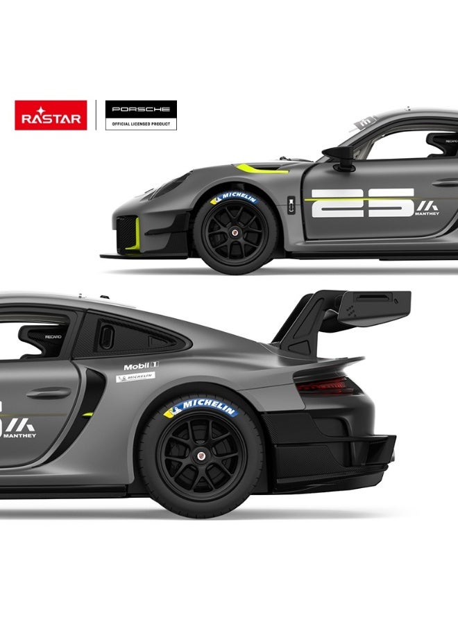 RASTAR 1:18 Scale Porsche 911 GT2 RS Clubsport 25 building Kit Remote Control Car, Officially Licensed Porsche RC Toy Car for Kids - Image 3