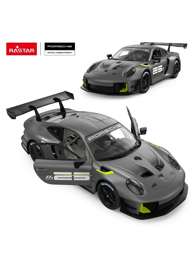 RASTAR 1:18 Scale Porsche 911 GT2 RS Clubsport 25 building Kit Remote Control Car, Officially Licensed Porsche RC Toy Car for Kids - Image 4