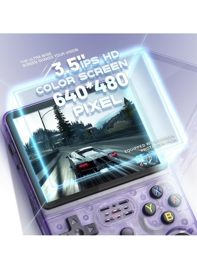 غيم ماستر وحدة تحكم ألعاب محمولة R36S بنظام Linux بشاشة IPS مقاس 3.5 بوصة وذاكرة 64 جيجابايت و128 جيجابايت - Image 3