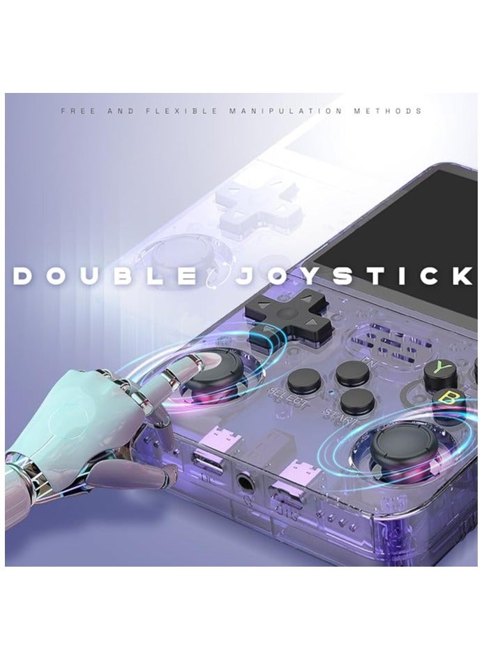 غيم ماستر وحدة تحكم ألعاب محمولة R36S بنظام Linux بشاشة IPS مقاس 3.5 بوصة وذاكرة 64 جيجابايت و128 جيجابايت - Image 4