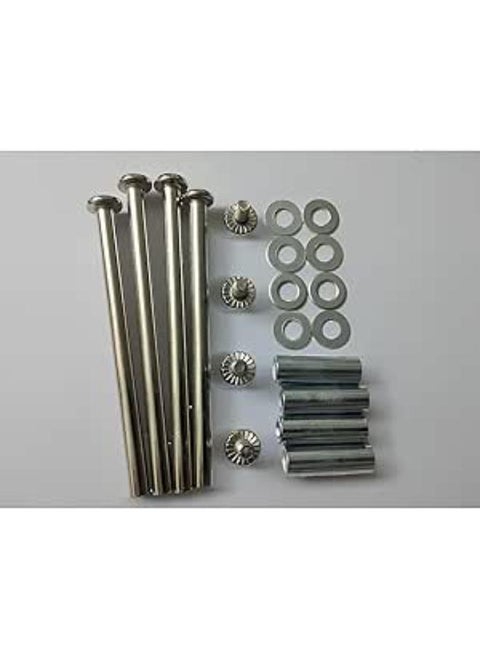 Skates screw to transform inline skates to quad skates