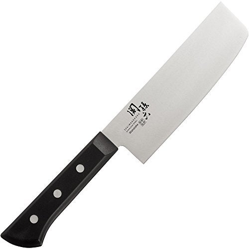 Japanese KAI Seki Magoroku Watakake Nakiri Knife 165mm AB5424 Made in JAPAN
