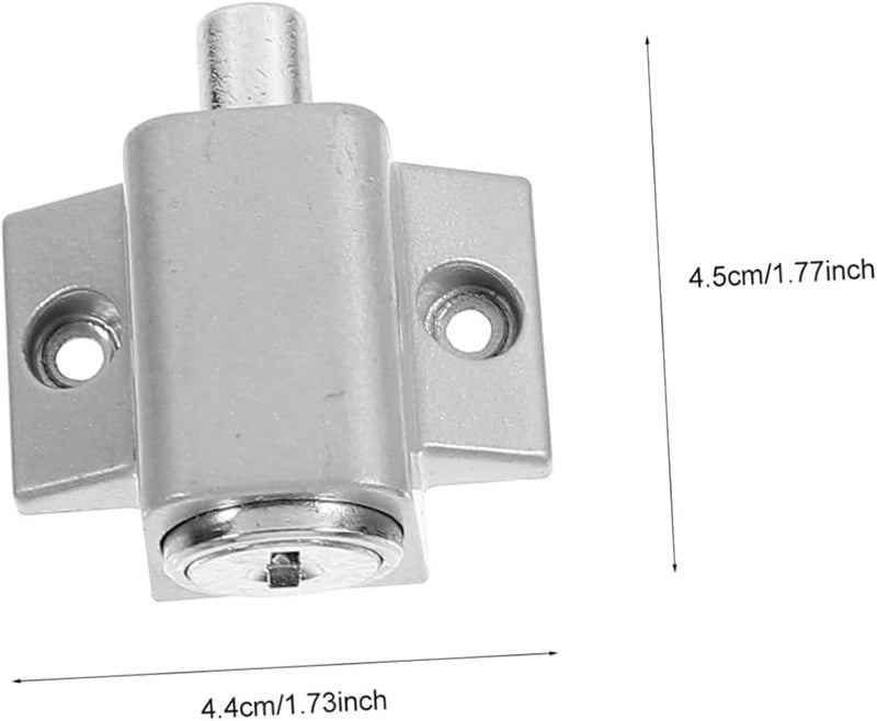 Zinc Alloy Childproof Safety Lock For Sliding Windows And Doors - Image 3