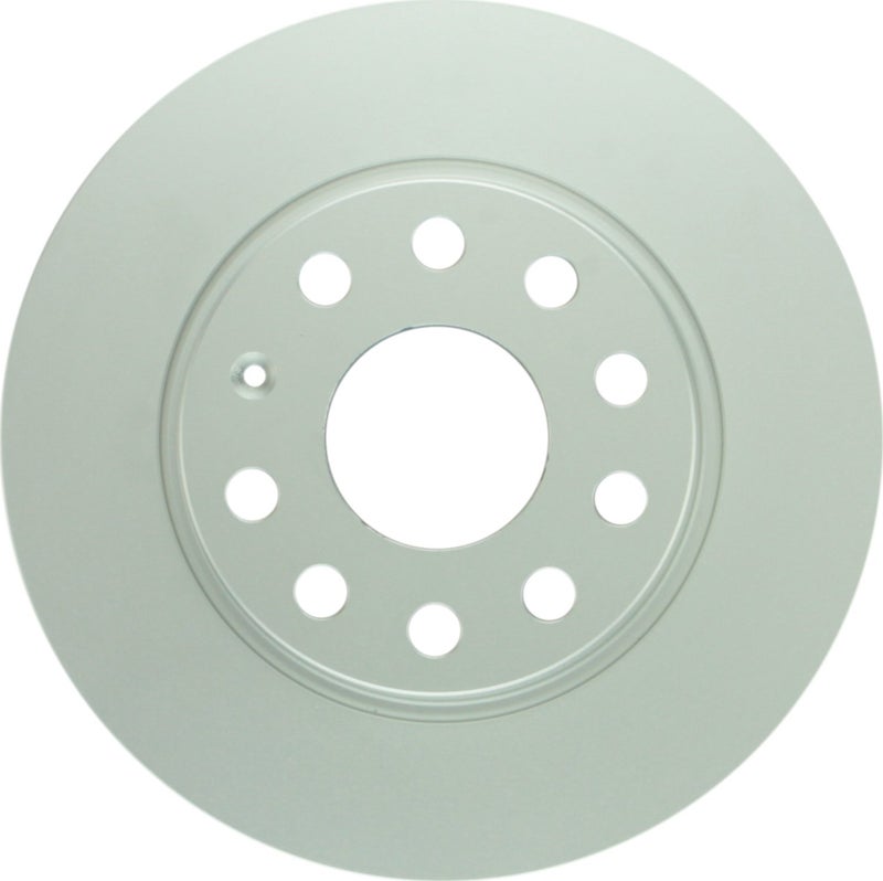 BOSCH 14011491 QuietCast Premium Disc Brake Rotor - Compatible with Select Audi A3, A3 Quattro; Volkswagen Beetle, Eos, E-Golf, Golf, GTI, Jetta, Passat + More; REAR - Single - Image 1