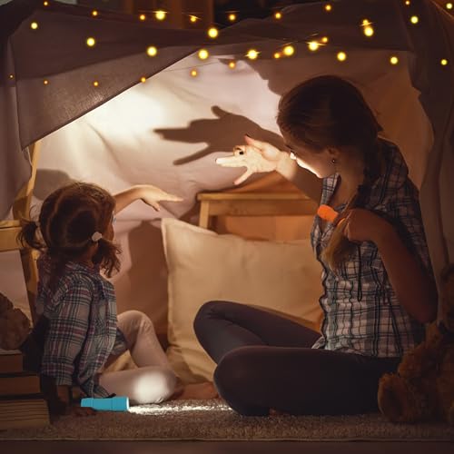 FASTPRO 10-Pack, 9-LED Mini Flashlight Set, AAA Batteries are Included and Pre-Installed, Perfect for Class Teaching, Camping, Wedding Favor - Image 3