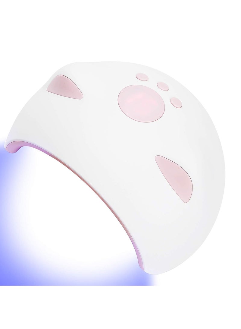 Cute Nail Gel Drying Machine,60W Nail Polish Drying Lamp  with 3 Timer Setting - Image 1