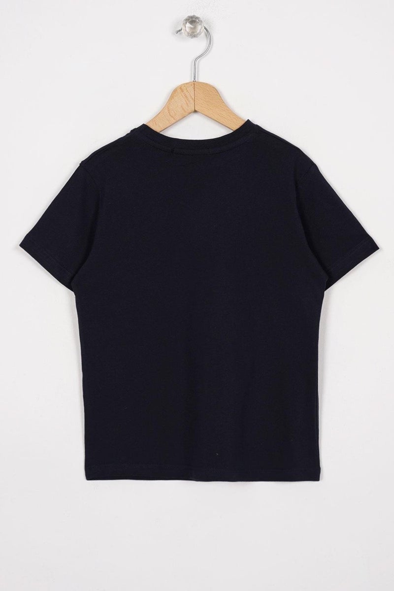 Zepkids Game Console Printed Oversize Navy Blue Color Boy T-shirt  - Image 3