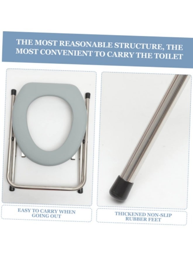 جيجيرو للطي المرحاض كرسي المرحاض المحمول - Image 5