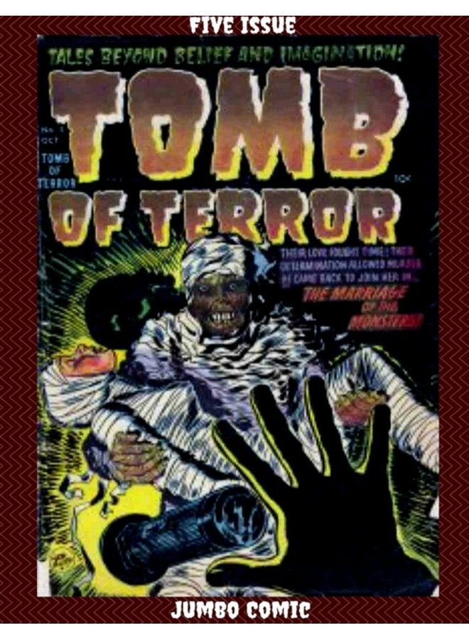 Tomb of Terror Five Issue Jumbo Comic - Paperback