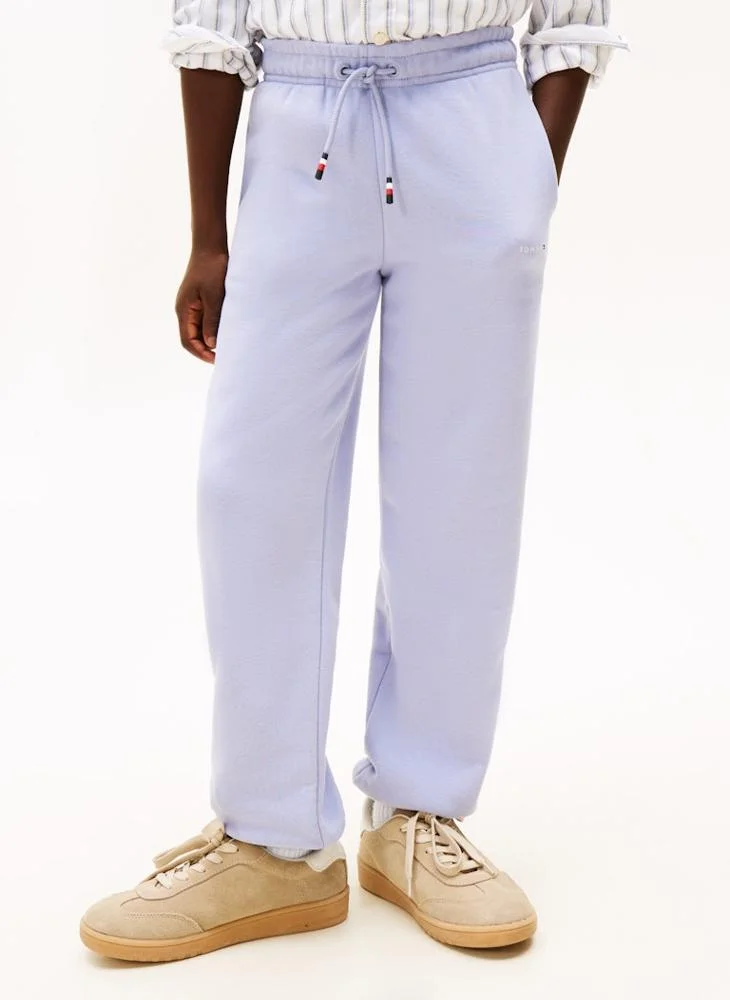 Tommy Hilfiger Periwinkle Dusk Kids Mini Corp Drawstring Sweatpants for Men | Best Price UAE