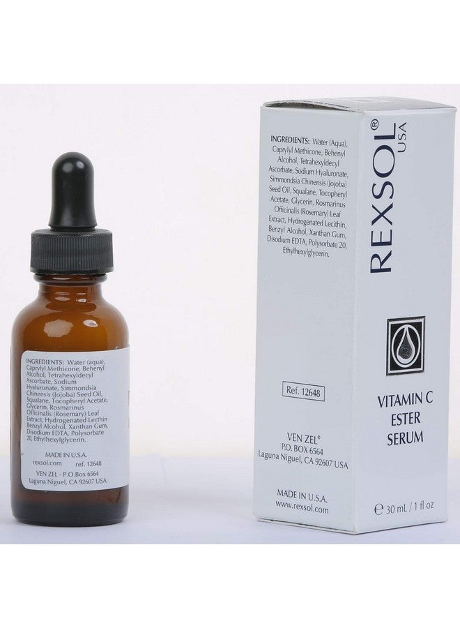 REXSOL Vitamin C Ester Serum An Ultimate Multiaction Brightening Serum Radianceboost Vitamin C Serum Skin Brightening & Hydration 30Ml - Image 4