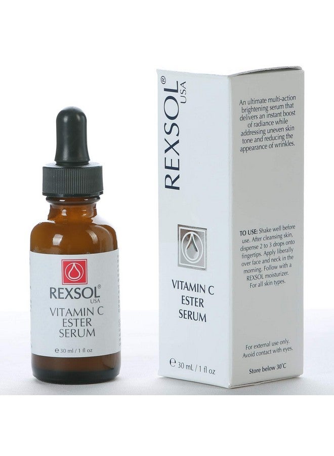 REXSOL Vitamin C Ester Serum An Ultimate Multiaction Brightening Serum Radianceboost Vitamin C Serum Skin Brightening & Hydration 30Ml - Image 1