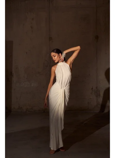 halter neck midi dresses Elodie Halter Midi Dress | SIR main image 1