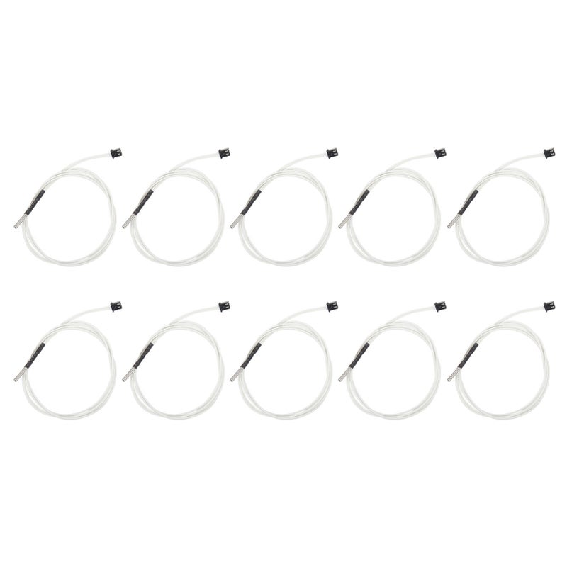 10Pcs Thermistor Sensor V2 Upgrade 3950 XH2.54 2 Pin for Ender 3 5 Pro CR6 CR10 3D Printer - Image 1