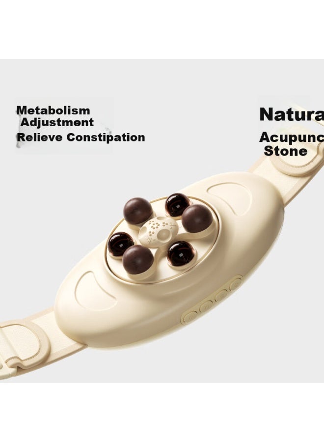 Pgg Bian Stone Abdominal Massager, Moxibustion Hot Compress, Menstrual Aid, Uterus-warming Waist Belt, Belly Slimming W2, Gift For Girlfriend, Qixi Valentine's Day Present, Practical Birthday Gift, National Subsidy - Image 1