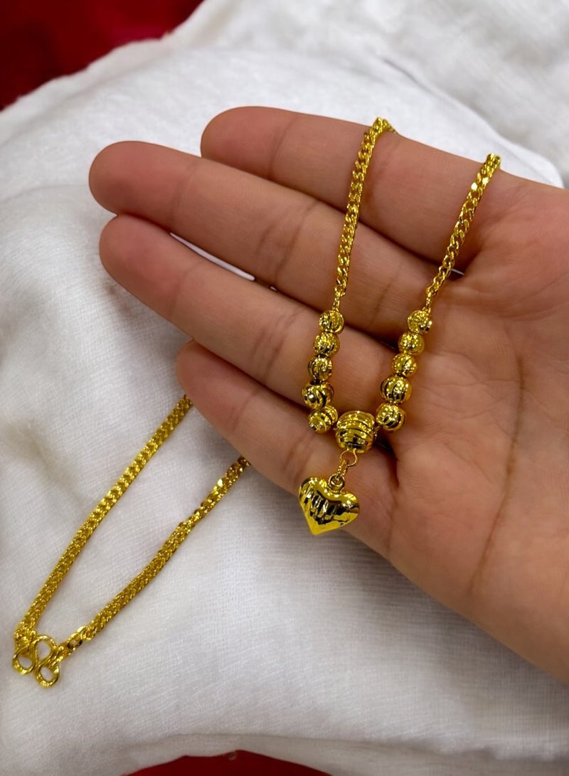 GOLDMAX 21k Gold Plated Necklace For Women - Image 4