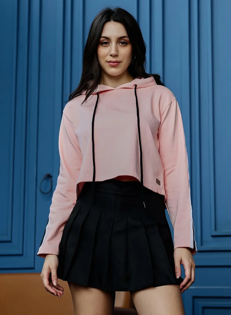 بينيا كولادا هودي قصير مخطط جانبي نسائي